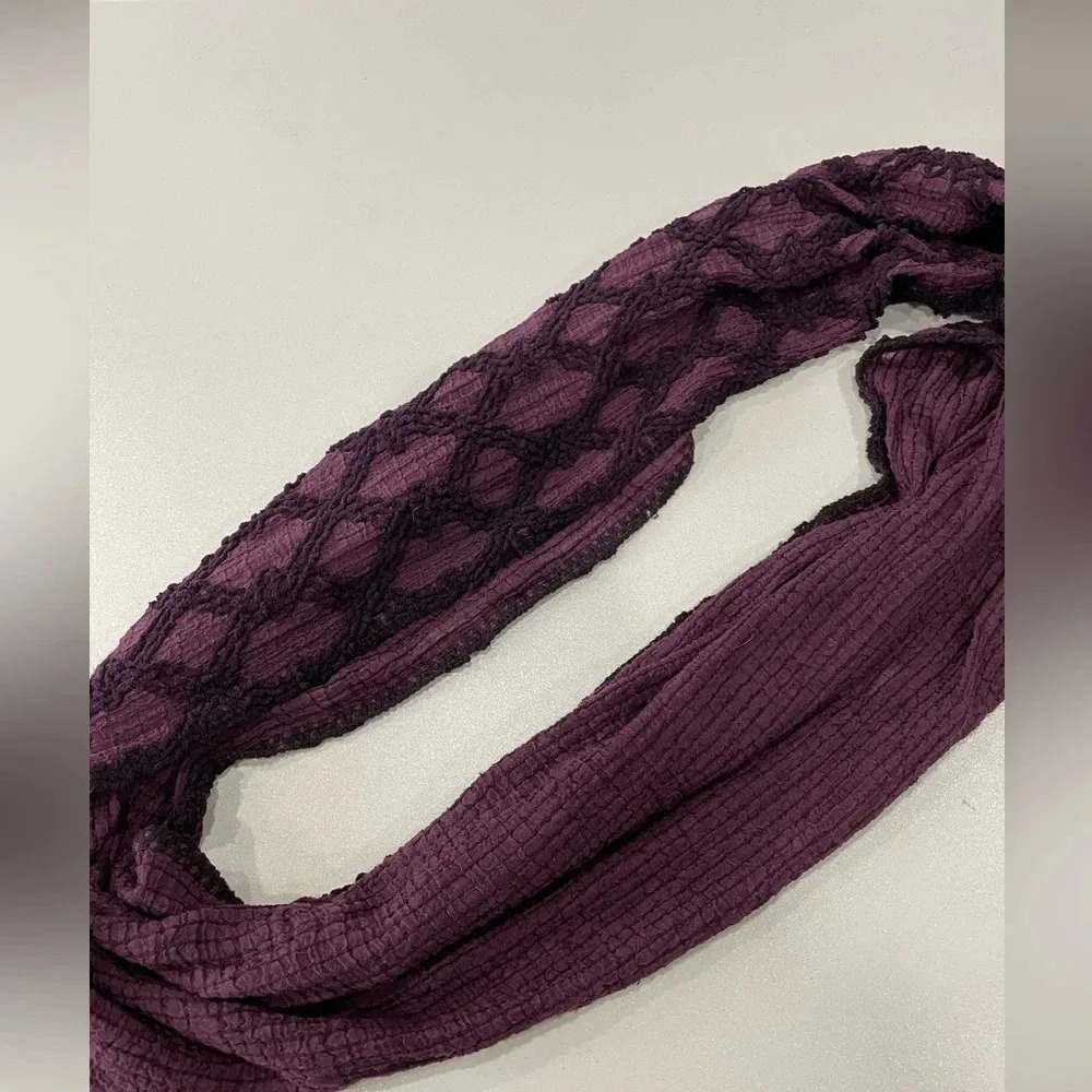 Simply Vera Infinity Scarf Purple Vera Wang